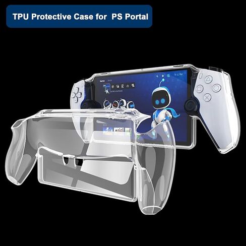 غطاء حماية شفاف من مادة TPU الناعمة مضاد للخدش لملحقات وحدة تحكم الألعاب PS Portal in Saudi Arabia