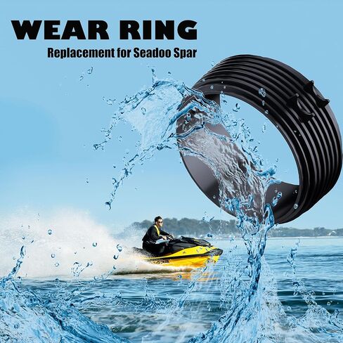 حلقة ارتداء عالية الأداء، حلقة ارتداء بديلة لـ Seadoo SPARK ACE 900 TRIXX، نماذج حلقات بلاستيكية سوداء 267000813 267000883 267000925 (أسود) in Kuwait