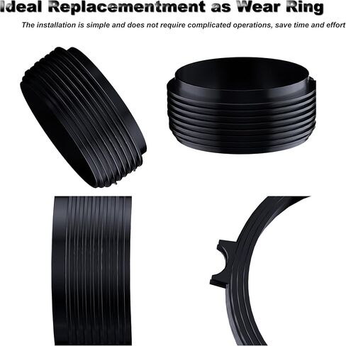 حلقة ارتداء عالية الأداء، حلقة ارتداء بديلة لـ Seadoo SPARK ACE 900 TRIXX، نماذج حلقات بلاستيكية سوداء 267000813 267000883 267000925 (أسود) in Kuwait