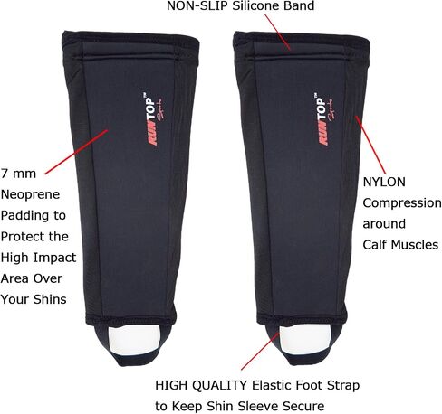 Shin Sleeves Guards for Rope Climbing Deadlifting Weightlifting Powerlifting Cross Fitness Training Box Jumping Leg Calf Support Men Women in Saudi Arabia