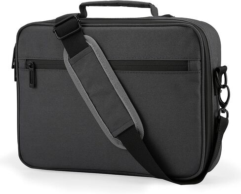 حقيبة حمل من الكتاب المقدس مع سحاب مقاوم للماء وحزام كتف قابل للتعديل، غطاء حافظة كتاب حمل بمقبض، جيوب متعددة وفتحات أقلام للرجال والنساء والأطفال، 12 (طول) × 8.6 (عرض) × 2.56 (طول) بوصة (رمادي) in Kuwait