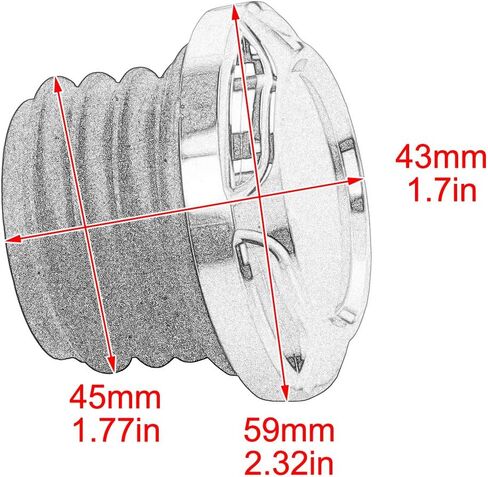 HDBUBALUS Motorcycle CNC Aluminum Fuel Gas Tank Decorative Vented Oil Cap Fit for Harley Touring Road King Softail Dyna Sportster XL 1200 883 in Saudi Arabia