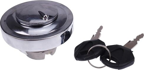 JEENDA غطاء خزان الوقود غطاء غطاء قفل الغاز مع مفتاحين 51049-5004 متوافق مع Kawasaki VN900، VN1700، Vulcan 900، Vulcan 170، Yamaha XVS125، XVS250، XVZ1300، XV1900، XV1700 in Saudi Arabia