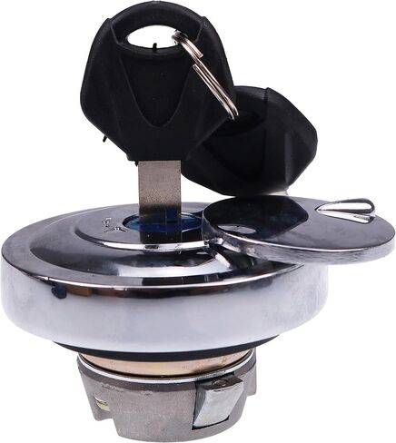 JEENDA غطاء خزان الوقود غطاء غطاء قفل الغاز مع مفتاحين 51049-5004 متوافق مع Kawasaki VN900، VN1700، Vulcan 900، Vulcan 170، Yamaha XVS125، XVS250، XVZ1300، XV1900، XV1700 in Saudi Arabia