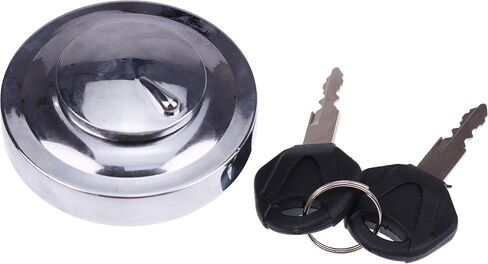 JEENDA غطاء خزان الوقود غطاء غطاء قفل الغاز مع مفتاحين 51049-5004 متوافق مع Kawasaki VN900، VN1700، Vulcan 900، Vulcan 170، Yamaha XVS125، XVS250، XVZ1300، XV1900، XV1700 in Saudi Arabia