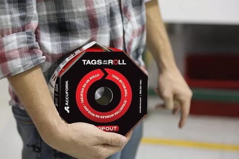 Accuform 100 علامة قفل By-The-Roll، خطر لا يعمل، علامات متوافقة مع OSHA مصنوعة في الولايات المتحدة، بطاقات PF مقاومة للتمزق والماء، 6.25 بوصة × 3 بوصة، TAR404 in Kuwait