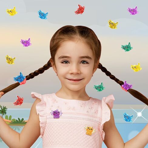 96 Pcs Mini Axolotl Resin Glitter Axolotl Resin Figurine Mini Axolotl Figures Cute Miniature Axolotl Ornament for DIY Craft Garden Aquarium Dollhouse Potted Plants Decoration in Saudi Arabia