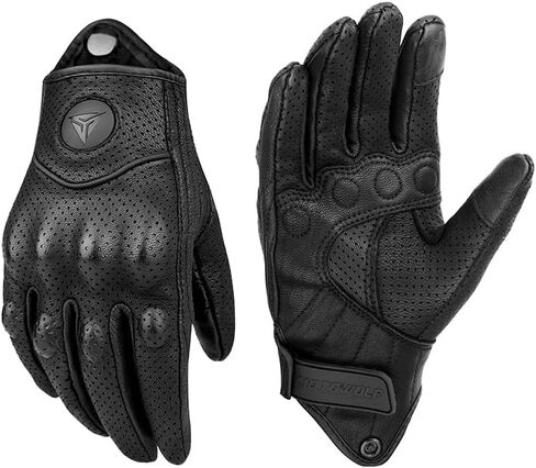 قفازات الدراجات النارية للرجال والنساء، قفازات دراجة نارية قابلة للتنفس كاملة الأصابع تعمل باللمس لركوب BMX ATV MTB، سباق الطرق، ركوب الدراجات، التسلق، موتوكروس MDL0302 in Kuwait