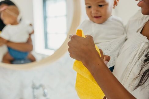 Copper Pearl 6 Ultra Soft Baby Bath Washcloths Premium Large Soft Sesame Scribbles 11" x 11" Towels in Saudi Arabia