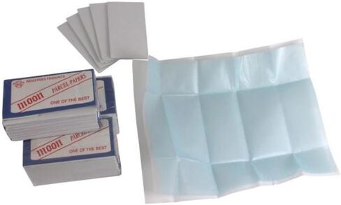 75 Parcel Paper Blue On Blue Yellow & Brown Diamond in Saudi Arabia