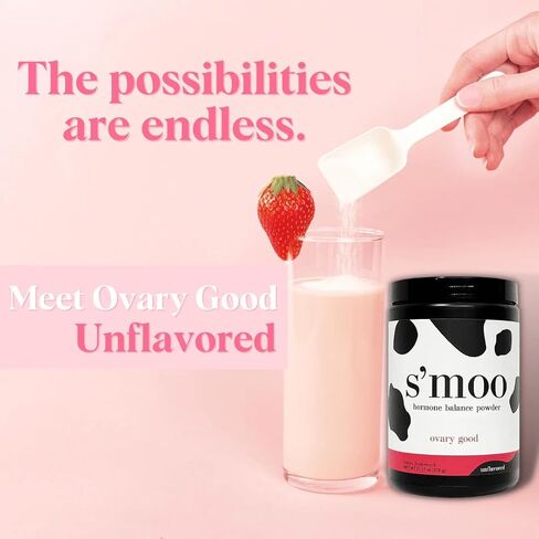 S’moo Ovary Good - Unflavored | Inositol Blend for PCOS, Hormone Balance & Fertility | Regulate Cycle, Improve Energy Levels, Ovarian Function, Hormonal Acne & More (30 Servings) in Saudi Arabia