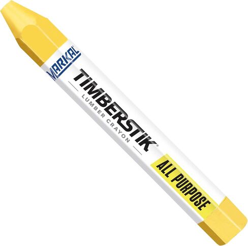 LA-CO INDUSTRIES 80351 Lumber Crayon, Yellow, 12 Per Pack in Saudi Arabia