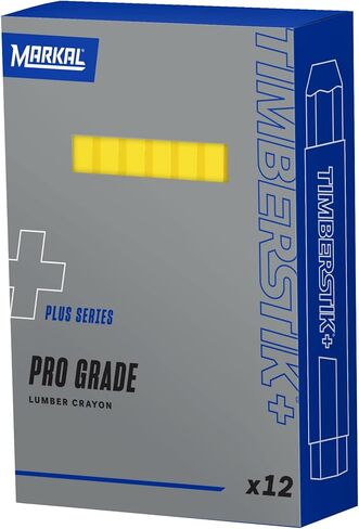 LA-CO INDUSTRIES 80351 Lumber Crayon, Yellow, 12 Per Pack in Saudi Arabia