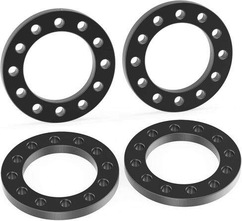 6x5.5 6x139.7 6x135 Universal Wheel Spacers 1/4" (6mm), 4PCS Forged Wheel Adapters for Chevy Silverado Suburban Tahoe/ GMC Sierra Savana Yukon/ Ford F150 Expedition/ Toyota Tacoma 4Runner FJ Cruiser in Saudi Arabia