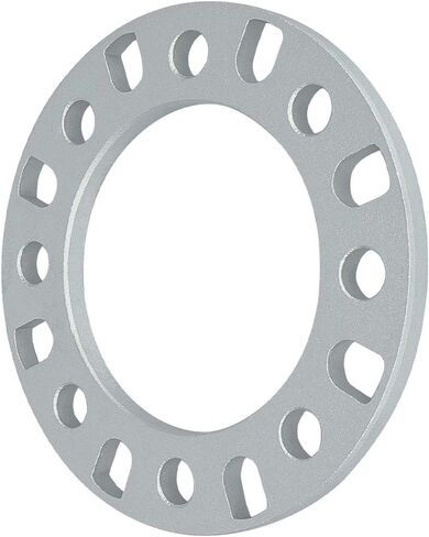 فواصل عجلات IRONTEK 1/2 بوصة (12 مم) سمك (ID: 126 مم OD: 208 مم) لفورد 8x6.5 و8x170 مم لشيفي/جي إم سي 8x6.5 و8x180 مم لدودج 8x6.5 لرام 8x6.5 2 قطعة in Saudi Arabia