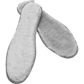 4 Pairs Thick Plush Winter Insoles for Women Cushioned Thermal Shoe Inserts with Non-Slip Base Ergonomic Warm Boot Liners for Comfort and Insulation in Kuwait