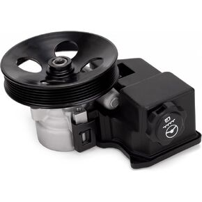 Power Steering Pump, with 6-Groove Pulley & Reservoir, Compatible with Chevrolet Colorado 2004-2012 & GMC Canyon 2004-2012 & Isuzu i-280 2006, i-290 2007-2008, i-350 2006, i-370 2007-2008 in Kuwait
