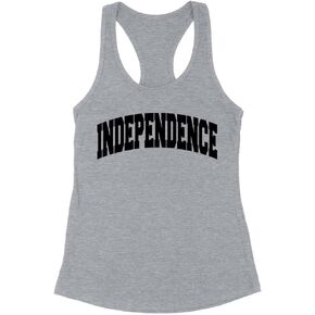 Independence Collegiate Tank Top Fitted Racerback Women's in Kuwait