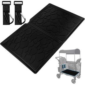 سجادة مناسبة لجميع الأحوال الجوية لسلسلة Wonderfold W4، سجادة أرضية عربة مقاس 33.5 × 20.5 بوصة مع خطافين، قابلة لإعادة الاستخدام وسهلة التنظيف لحماية عربة W4 من المياه الرملية والأوساخ in Kuwait