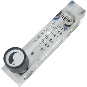 0.1-0.4 0.1-1 0.15-1.5 2-25 0.5-5 1-10 1.5-15 2-20L/min LZM-6T N2 Nitrogen Flowmeter Rotameter with Valve Push in 6mm Tube(1-10L Per min) in Kuwait
