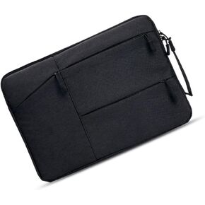 Laptop Bag Portable Briefcase for Men and Women and Durable Notebook Handbag Stylish Design for Business and Travel Black in Saudi Arabia
