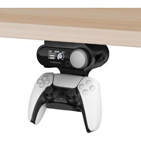 BRAINWAVZ Under Desk Headphone Hanger Stand for Steelseries Arctis Nova Pro Wireless Headsets with Dock for The Wireless Base Station (HPS02) in Saudi Arabia
