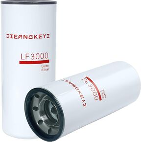 2 Pack LF3000 Oil Lube Filter Compatible with Cummins ISL 9.0L, ISC 8.3L, N14, M11 Diesel Engines, Replaces 3318853, 3825970, P553000, 51748 in Saudi Arabia