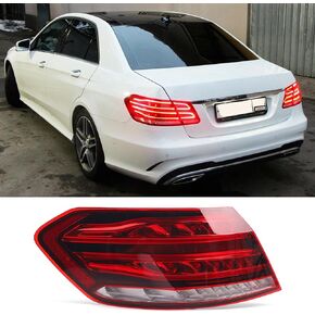 ZXMT Outer Tail Light Lamp Assembly Compatible with 2014 2015 2016 Mercedes Benz E-Class W212 E350 E400 E550 E63 AMG Rear Tail lamp Bake Lamp 2129061303(Left Driver side) in Kuwait