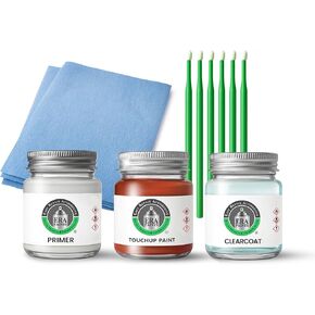 ERA Paints - DRG - Fire Orange Pearl for KIA MOTORS Exact OEM Color Match Automotive Touch Up Paint for Cars - Scratch & Chip Repair for Metal & Plastic - Premium Kit - Made in USA in Kuwait