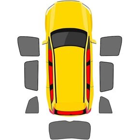 for Hyundai Tucson L 2021 2022 2023 2024 2025 Magnetic Car Sun Shade,Car Window Shade Blinds Covers Breathable Mesh for Side Rear Full Window,C 2 Rear Windows in Saudi Arabia
