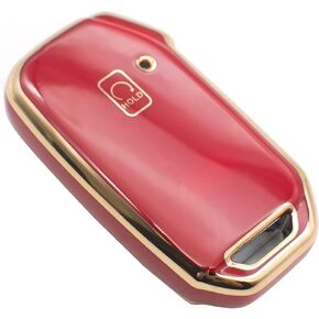 FEYOUN Key Fob Cover Compatible with Kia Cadenza K5 Seltos Sorento Soul Telluride Sportage Niro EV EV6 Sedona Forte Stinger 5 Buttons Remote Keyless Key Fob Case Protection Shell Accessories,Blue Gray in Kuwait