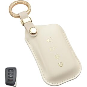 غطاء مفتاح فوب لسيارة لكزس ES IS GS NX RX RC GX LX 570 200 250 300 350 h F غطاء مفتاح جلدي ناعم رياضي 4 أزرار in Kuwait