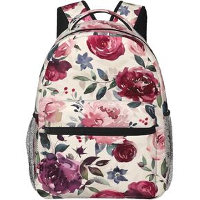 Beach Chair Backpack, Wave Design Polyester Backpacks with Straps, 11.4inx5.9inx15.7in, Multi-Pocket Storage Bookbag, Ideal For School Work Travel Hiking Camping, Women Girls Ocean Lovers Gifts in Kuwait