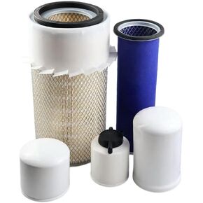 طقم فلتر وقود الهواء لزيت المحرك HYD مع فاصل متوافق مع Bobcat A300 S250 S300 S330 T250 T300 T320 محمل المسار الانزلاقي الطراز القديم 6678233 6661248 6667352 6681475 6681474 in Kuwait