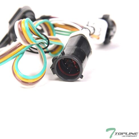 7422454471466 Compatible with 1986-1992 Ford Ranger Trailer Hitch 4 Way Flat Wiring Harness T-Connector in Kuwait