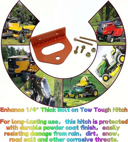Heavy Duty 1/4" Thick Bolt on Tow Hitch fits Bad Boy 093-1000-00 MZ, MZ Magnum, ZT, CZT,Part Number,093-1000-00 093-1000-98 in Saudi Arabia