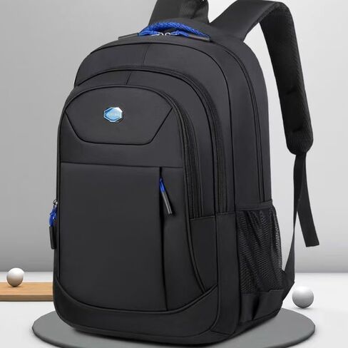 2026 New Model Large Capacity Travel Backpack for Men - Durable Nylon Premium Quality Adjustable Straps Multi-Compartment Outdoor Travel Water Resistant Backpack Student Backpack Blue in Saudi Arabia