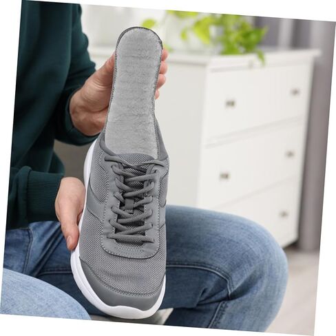 4 Pairs Thick Plush Winter Insoles for Women Cushioned Thermal Shoe Inserts with Non-Slip Base Ergonomic Warm Boot Liners for Comfort and Insulation in Kuwait