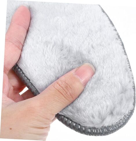 4 Pairs Thick Plush Winter Insoles for Women Cushioned Thermal Shoe Inserts with Non-Slip Base Ergonomic Warm Boot Liners for Comfort and Insulation in Kuwait