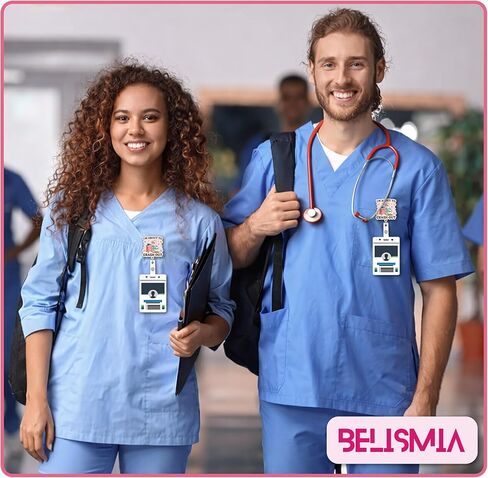 أنا على وشك الانهيار بمشبك تمساح بطول 5.08 سم، بكرات شارات قابلة للسحب، حامل شارة هوية من الأكريليك المضحك السخيف للممرضة، ملحقات الرعاية الصحية الطبية، هدايا DIY للأولاد والبنات وزملاء العمل والممرضات in Kuwait