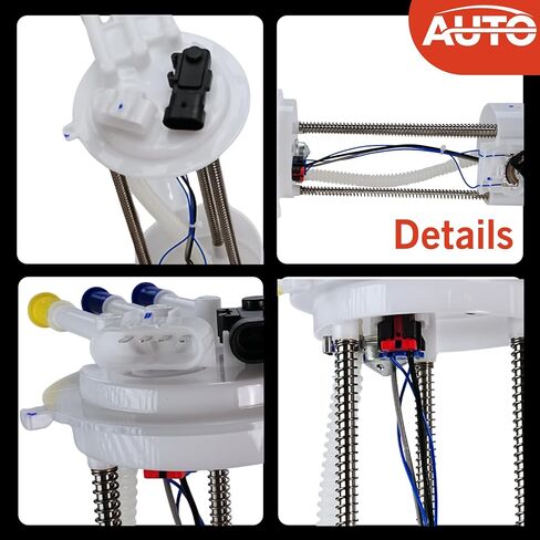 Electric Fuel Pump Module Assembly Compatible with 2003-2004 GMC Sonoma V6 4.3L Crew Cab Pickup,2003-2004 Chevrolet S10 V6 4.3L Replaces E3566M in Saudi Arabia
