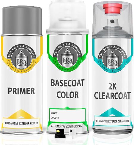 ERA Paints - C7P - Firestorm for SCION Exact OEM Color Match Automotive Touch Up Paint for Cars - Scratch & Chip Repair for Metal & Plastic - Essential Kit - Made in USA in Saudi Arabia