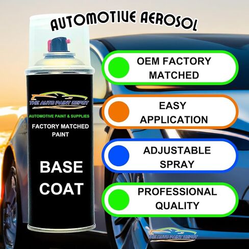 Auto Paint Depot Touch Up Paint for Acura CL, RSX, TL-Anthracite Metallic NH-643M (All Years) 12oz Aerosol Spray with Clear Coat in Kuwait