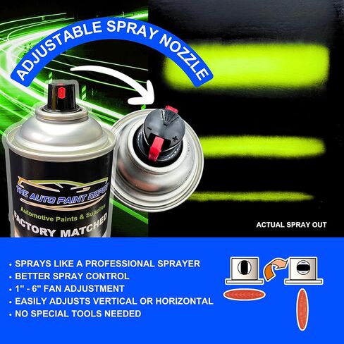 Auto Paint Depot Touch Up Paint for Acura CL, RSX, TL-Anthracite Metallic NH-643M (All Years) 12oz Aerosol Spray with Clear Coat in Kuwait