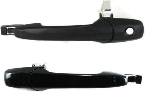 2 قطعة مقبض باب السيارة الخارجي الأمامي سائق الركاب الجانب الأيسر الأيمن الأسود متوافق مع CX-9 2007-2015 RX-8 2004-2009 مازدا 3 2004-2009 مازدا 5 2006-2010 مازدا 6 2003-2008 in Kuwait