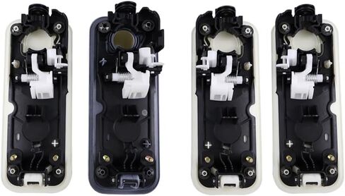 1 Lot 4 Doors White Color Exterior Handle Outer Handle Compatible with Ford F150 2015-2022 in Saudi Arabia