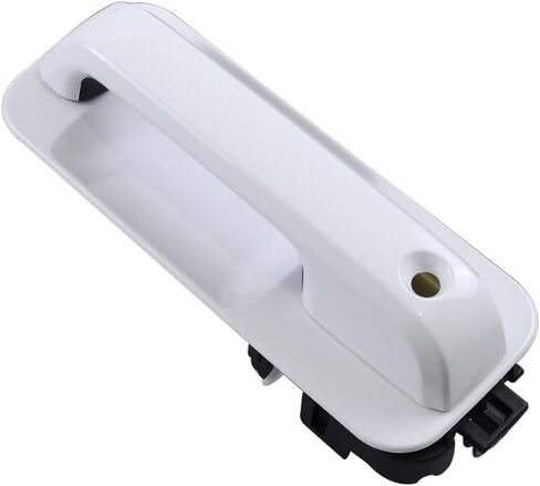 1 Lot 4 Doors White Color Exterior Handle Outer Handle Compatible with Ford F150 2015-2022 in Saudi Arabia