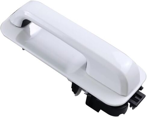 1 Lot 4 Doors White Color Exterior Handle Outer Handle Compatible with Ford F150 2015-2022 in Saudi Arabia
