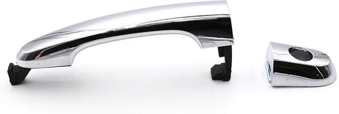 Set of 2 Front Pair Exterior Chrome Door Handle Left Right for Kia Sorento 2011 2015 in Saudi Arabia