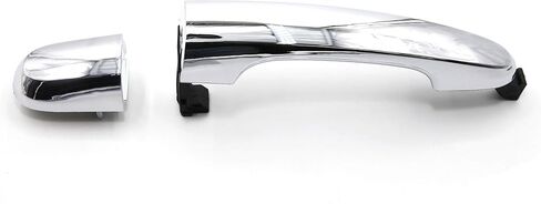 Set of 2 Front Pair Exterior Chrome Door Handle Left Right for Kia Sorento 2011 2015 in Saudi Arabia